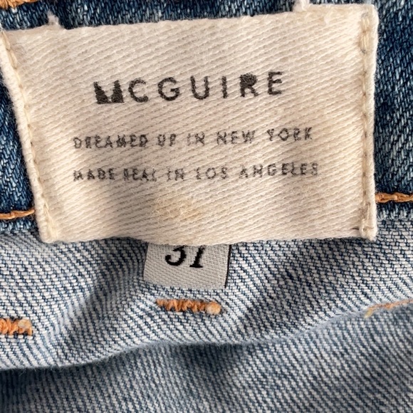 Mcguire Front Buttoned Jean Skirt - Picture 6 of 9